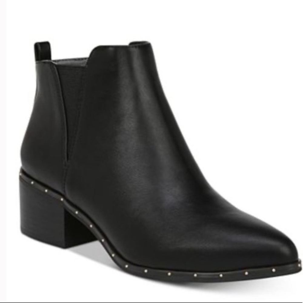 Bar III Women’s Size 5.5 Black Ankle Studded Booties Staple Piece